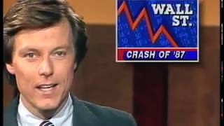 The 1987 stock market crash Original news report [upl. by Nov]