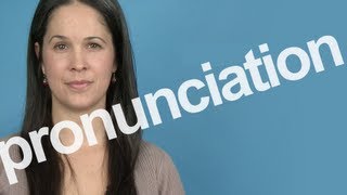 How to Pronounce PRONUNCIATION in American English [upl. by Brenza128]