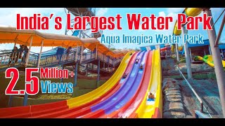 Aqua Imagica Water Park  Indias Largest Water Park  Mumbai to Khopoli Ride  MrSameer [upl. by Harutek976]