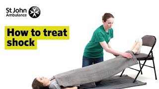 How to Treat Shock  First Aid Training  St John Ambulance [upl. by Deelaw686]