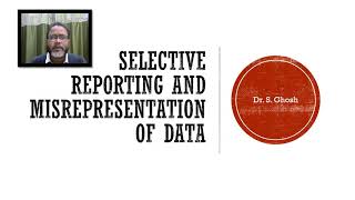 Selective Reporting and Misrepresentation of Data [upl. by Llerrom415]