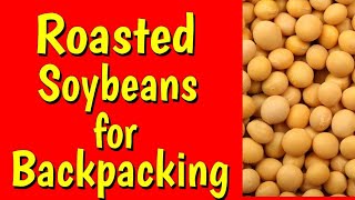 Two Ingredient Super Easy Roasted Soybean snack recipe [upl. by Eniwtna]