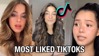 TOP 50 Most Liked TikToks of All Time 2022 [upl. by Hilly]