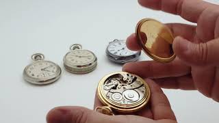 Pocket Watch Cases and How to Open [upl. by Tioneb]