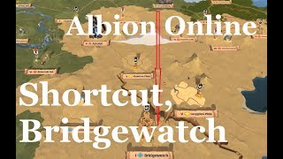 Albion Online  Caerleon to Bridgewatch fast almost safely [upl. by Hodess]