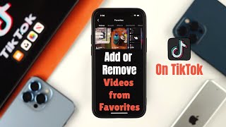 Add or Remove Videos From Favorites on TikTok How To [upl. by Harald857]