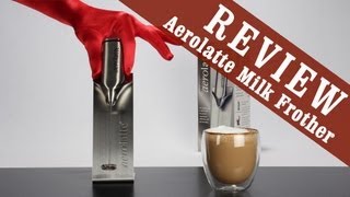 Aerolatte Milk Frother  Exclusive Review [upl. by Nyleahcim]