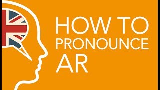 How to pronounce AR [upl. by Dulla]