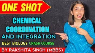 Chemical Coordination and Integration  One Shot  Class 11 NCERT  Rakshita singh [upl. by Sirrep]