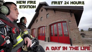 First 24 Hours in a New Fire Station  A Day in the Life [upl. by Monroe]