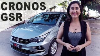 Fiat Cronos 13 GSR 2019 com Giu Brandão [upl. by Melisenda453]