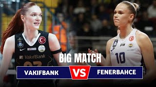 Highlights  Fenerbahce vs Vakifbank  Turky volleyball League 20242025 [upl. by Tlevesor]