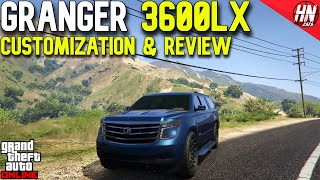 Declasse Granger 3600LX Customization amp Review  GTA Online [upl. by Nednil]