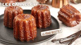 La VRAIE RECETTE des CANNELÉS Bordelais  Recette facile [upl. by Aihsenal]