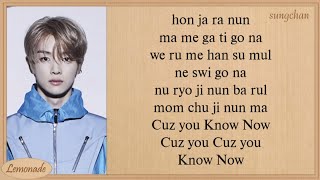 NCT U  Know Now Easy Lyrics [upl. by Lewison]