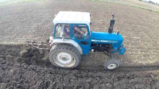 FORD 5600 AND RANSOMES PLOUGH [upl. by Langdon]