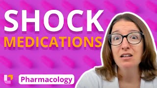 Shock Medications  Pharmacology Pharm  Cardiovascular System  LevelUpRN [upl. by Hilly]