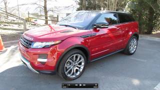 2012 Range Rover Evoque Coupe Pure Plus Dynamic Start Up Exhaust and In Depth Tour [upl. by Letney]