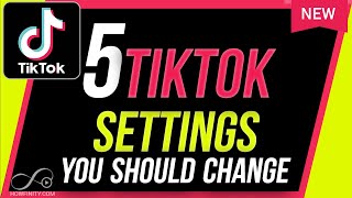 5 TikTok Settings you Should Change Right Now [upl. by Nuavahs]