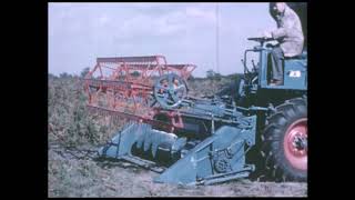 THE RANSOMES 902 COMBINE HARVESTER [upl. by Bland]