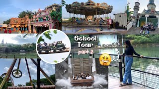 Imagica Theme Park  imagica vlog  School tour 2022 PART2🎢🎡 [upl. by Derna]