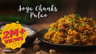 Soya Chunks Pulao  Pulao Recipes  One Pot Recipes  Lunch Box Recipes  Rice Recipes [upl. by Seltzer955]