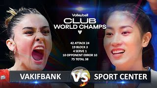 VakifBank Spor Kulubu vs Sport Center  Volleyball CWC 2023 [upl. by Annaya25]